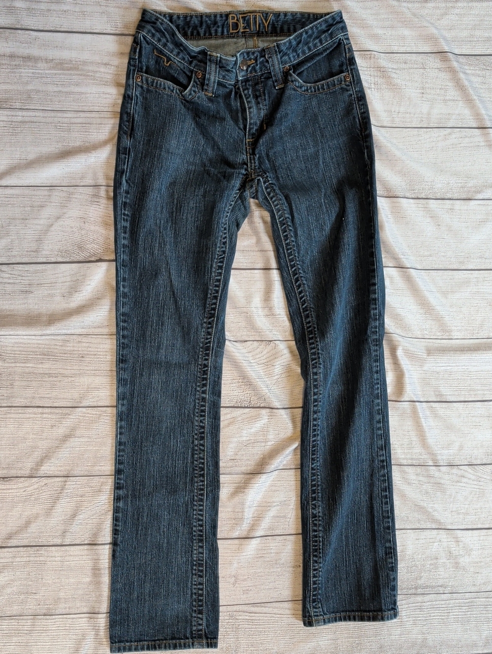 Kimes Ranch Dark Blue Straight-Leg Women's Jeans Betty 0/33